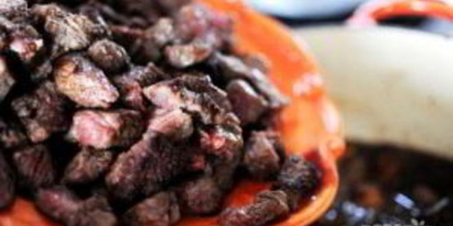 Рецепт жаркого из говядины с грибами