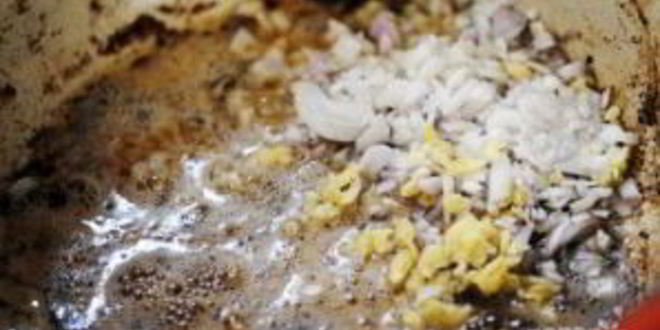 Рецепт жаркого из говядины с грибами