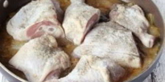 Рецепт жаркого из курицы