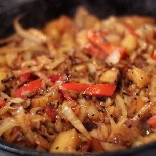 Рецепт Жаркого из овощей по-вегетариански