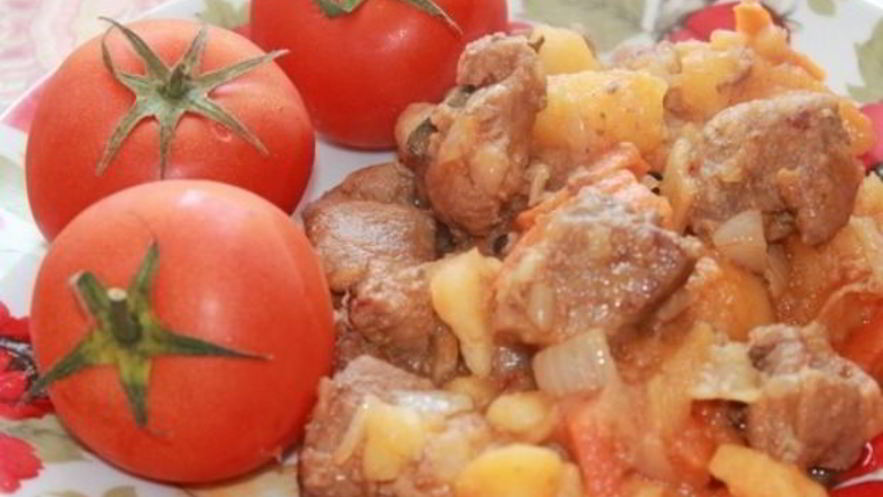 Рецепт жаркого из овощей