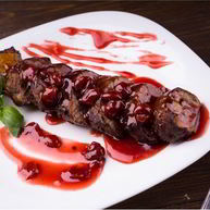 Рецепт Жаркого из телятины с вишней