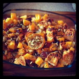 Рецепт Жаркого из тыквы