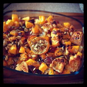 Рецепт Жаркого из тыквы