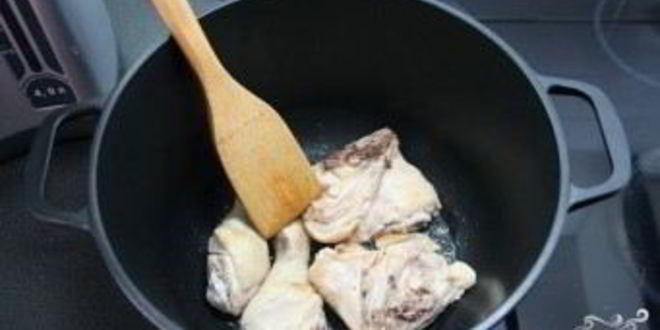 Рецепт жаркого по-домашнему с курицей