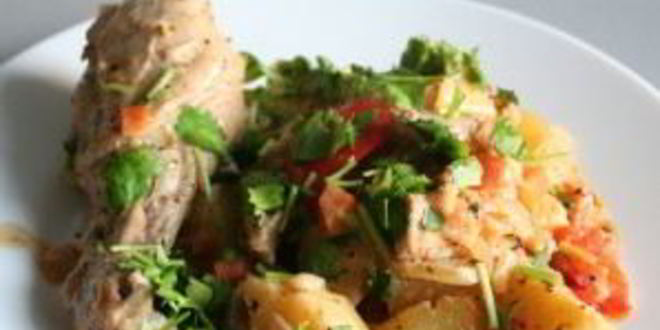 Рецепт жаркого по-домашнему с курицей