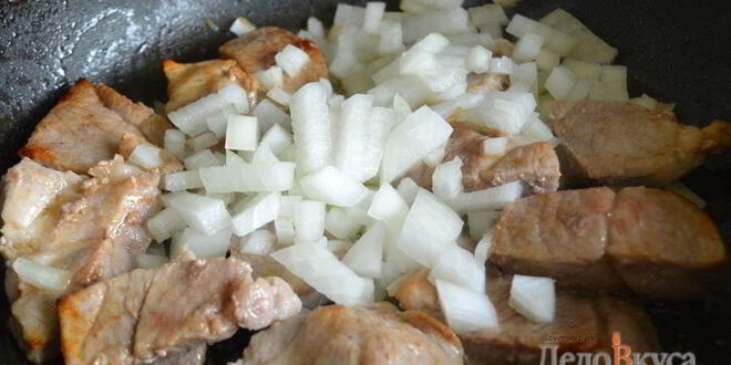 Рецепт жаркого по-домашнему с мясом и грибами