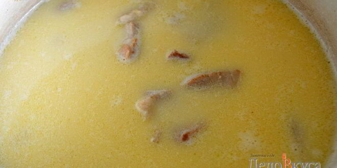 Рецепт жаркого по-домашнему с мясом и грибами