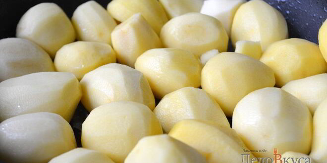 Рецепт жаркого по-домашнему с мясом и грибами