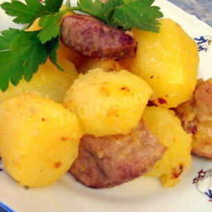 Рецепт Жаркого с картошкой