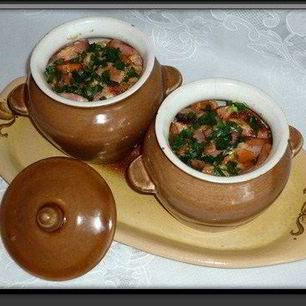 Рецепт Жаркого с куриными желудками