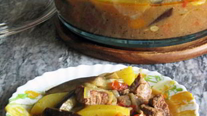 Рецепт Жаркого с овощами