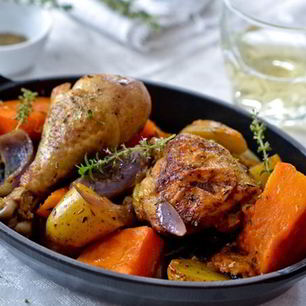 Рецепт Жаркого с тыквой