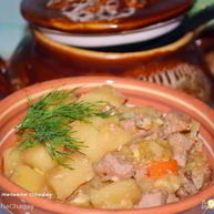 Рецепт Жаркого со свининой в горшочке