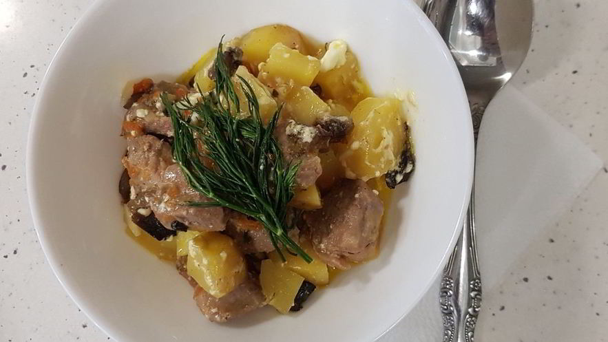 Рецепт жаркого в горшочке