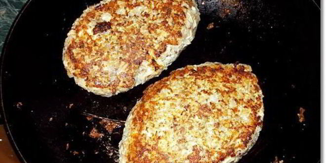 Рецепт гречнева-куриных зразы с сыром