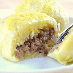 Рецепт Картофельных зраз с фаршем отварные