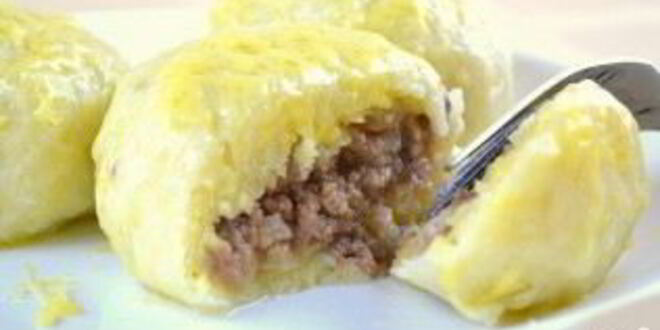 Рецепт картофельных зраз с фаршем отварные