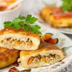 Рецепт Картофельных зраз с фаршем