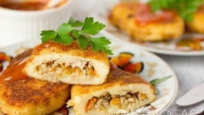 Рецепт Картофельных зраз с фаршем