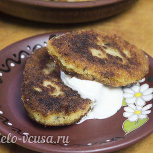 Рецепт Картофельных зраз с грибами и сыром