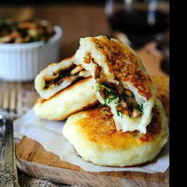 Рецепт Картофельных зраз с грибами
