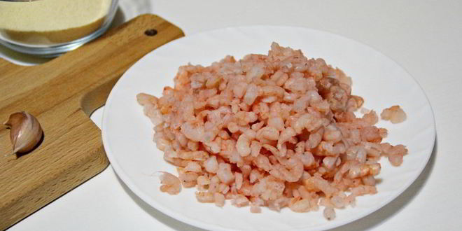 Рецепт картофельных зраз с креветками