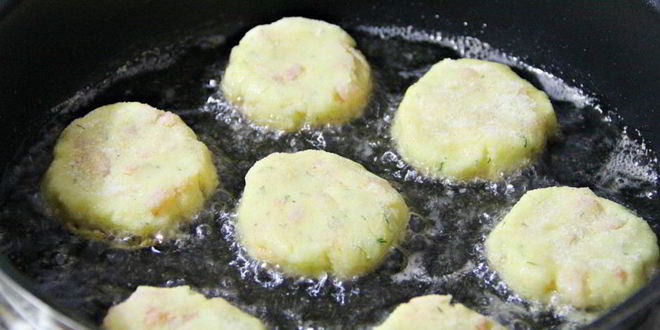 Рецепт картофельных зраз с креветками