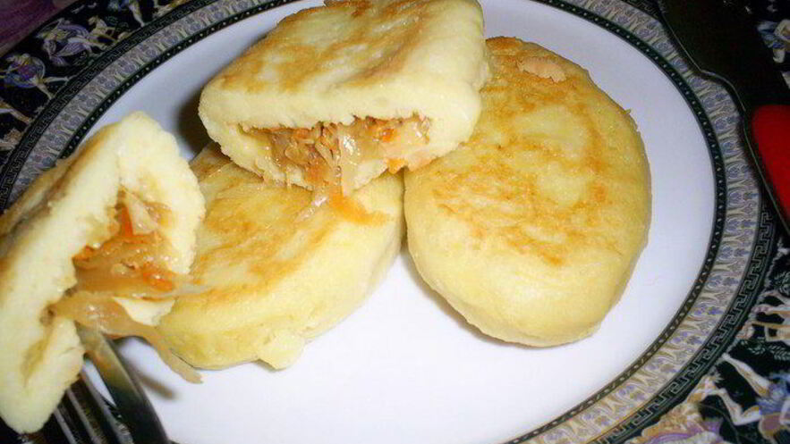 Рецепт картофельных зраз с начинкой из квашеной капусты