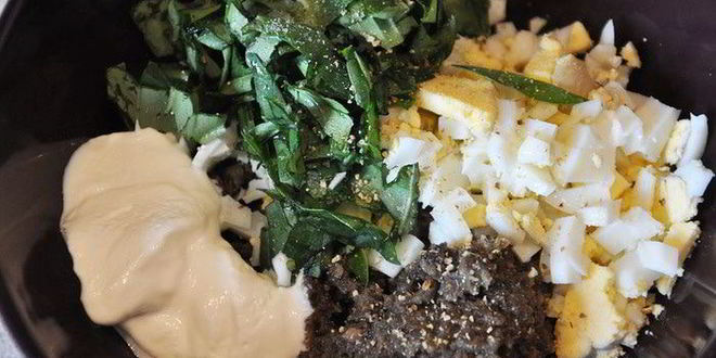 Рецепт куриных зраз с грибами и базиликом