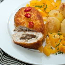 Рецепт Куриных зраз с грибами