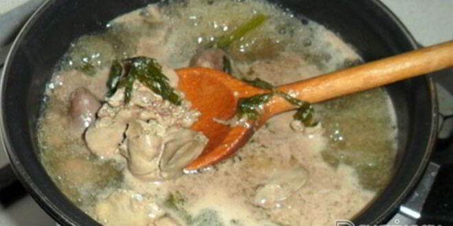 Рецепт куриных зраз с начинкой из потрошков