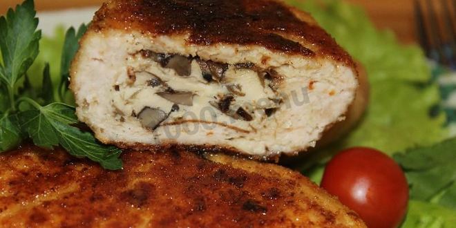 Рецепт куриных зраз с сюрпризом