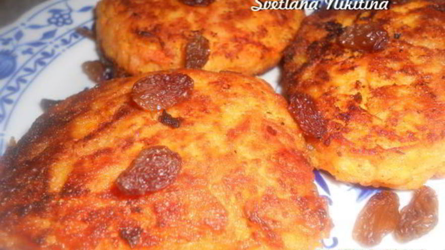 Рецепт морковных зраз с яблоками