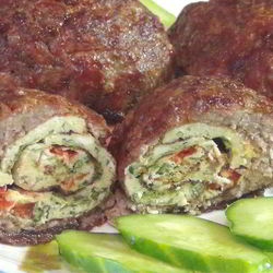 Рецепт Мясных зраз с омлетом