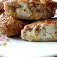 Рецепт Мясных зраз с яйцом и луком