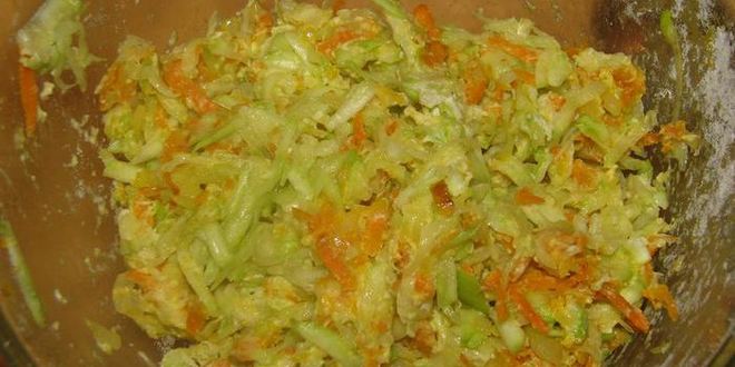 Рецепт овощных зраз с сыром