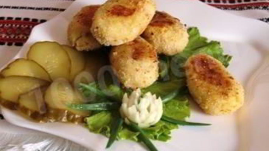 Рецепт постных картофельных зраз с грибами