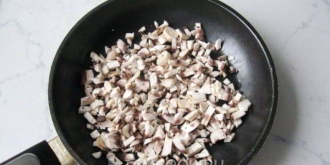 Рецепт рыбных зраз с грибами и сыром