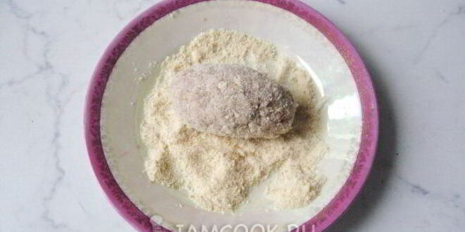 Рецепт рыбных зраз с грибами и сыром