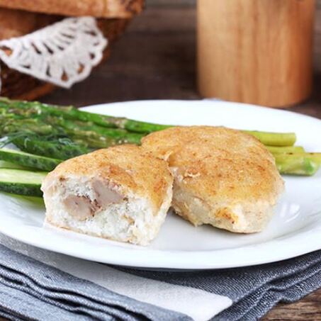 Рецепт Рыбных зраз с печенью трески