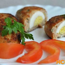 Рецепт Рыбных зраз с яйцом