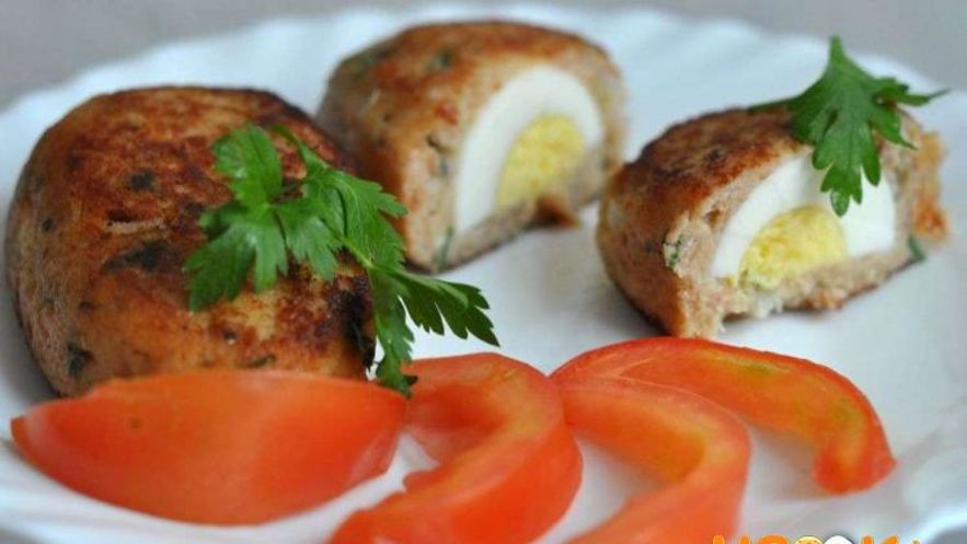 Рецепт рыбных зраз с яйцом