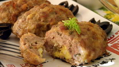 Рецепт Зраз из фарша в духовке