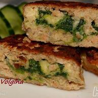 Рецепт Зраз из горбуши с сыром и шпинатом