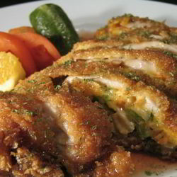 Рецепт Зраз из говядины с грибами, рисом и зеленым горошком