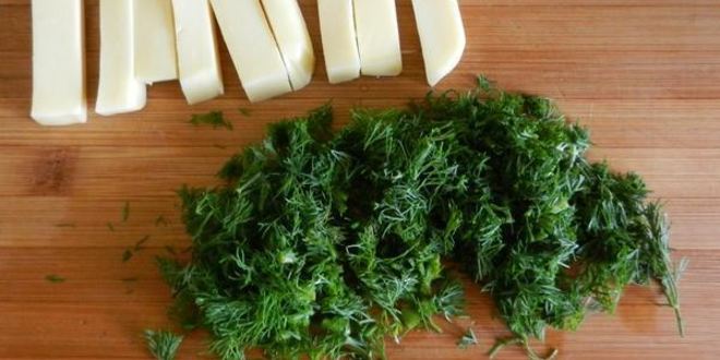 Рецепт зраз из индейки с сыром гауда и укропом