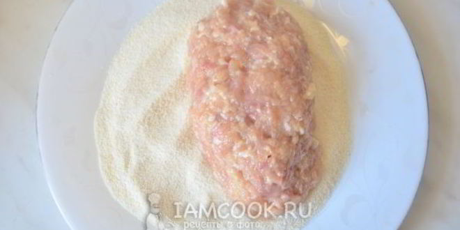 Рецепт зраз из куриного фарша