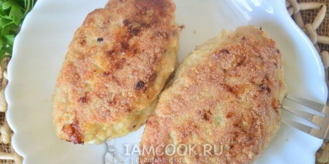 Рецепт зраз из куриного фарша