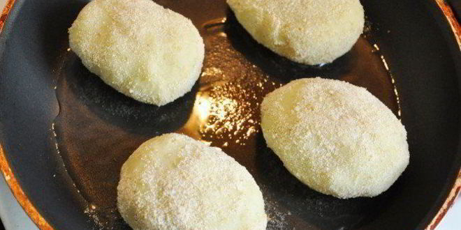 Рецепт зраз картофельных с грибами и луком